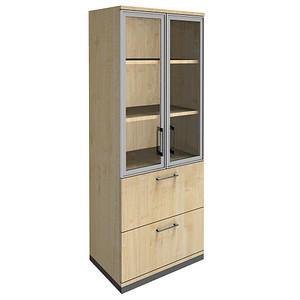 4260429767519 - fm Aktenschrank Oldenburg 4260429767519 königsahorn 2 Fachböden 800 x 442 x 1869 cm