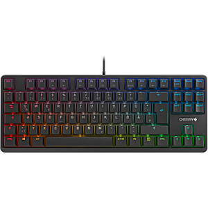 CHERRY G80-3000N RGB TKL Tastatur kabelgebunden schwarz
