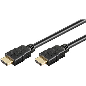 goobay HDMI 2.0 Kabel 10,2 Gbit/s 2,0 m schwarz