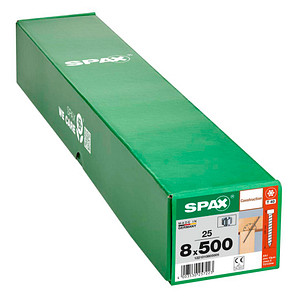 4003530257223 - Schrauben Schrauben -s zylinderkopf 8 x 500 t-star plus T40 vg cut (25 Stk) - Spax