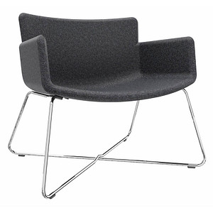 4260761571782 - Sessel LODUS anthrazit chrom Stoff 4260761571782 - Sessel LODUS anthrazit chrom Stoff