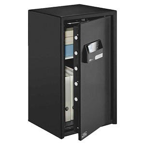 BURG WÄCHTER Möbeltresor PRS 580 E Sicherheitsstufe S2 nach EN14450 mit Feuerschutz schwarz 49,5 x 44,5 x 82,0 cm