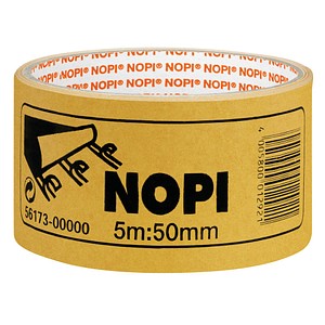 NOPI Fix doppelseitiges Klebeband 50,0 mm x 5,0 m, 1 Rolle
