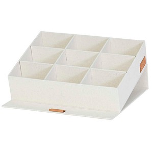 LOVE !T STORE !T Premium Aufbewahrungsbox beige 32,0 x 25,0 x 8,0 cm, 1 St.