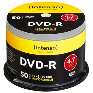 50 Intenso DVD-R 50 Intenso DVD-R