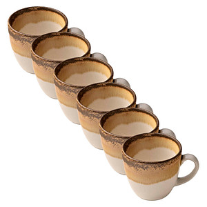 4029793462310 - 6 HEART & SOUL Espressotasse Perfect Match Cumin hellbraun 008 l 4029793462310 HEART & SOUL 6 Stück 4029793462310 - 6 HEART & SOUL Espressotasse Perfect Match Cumin hellbraun 008 l 4029793462310 HEART & SOUL 6 Stück