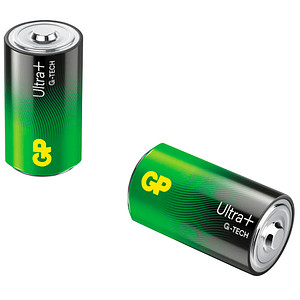 2 GP Batterie ULTRA PLUS Mono D 1,5 V