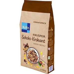 Kölln Müsli Knusper Schoko Krokant 10357000 1700g 4000540023572 1700 Gramm