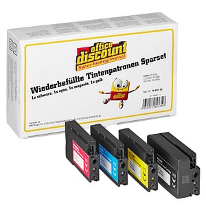4250073823358 -  schwarz cyan magenta gelb Druckerpatronen kompatibel zu HP 953XL (3HZ52AE) 4er-Set