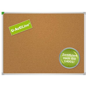 FRANKEN Pinnwand U-Act!Line 60,0 x 40,0 cm Kork braun