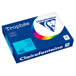 Clairefontaine Kopierpapier Trophée blau DIN A4 160 g/m² 250 Blatt