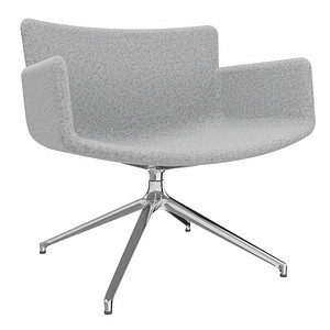 4260761571898 - Sessel LODUS hellgrau chrom Stoff 4260761571898 - Sessel LODUS hellgrau chrom Stoff