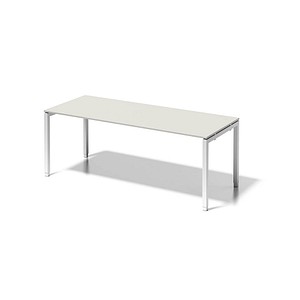 5020073993974 - Cito Höhenverstellbar Schreibtisch Hellgrau 4 Metallfüße 2000 (B) x 800 (T) x 740 (H) mm MFC (Melaminbeschichtete Spanplatte) Stahl 5020073993974 - Cito Höhenverstellbar Schreibtisch Hellgrau 4 Metallfüße 2000 (B) x 800 (T) x 740 (H) mm MFC (Melaminbeschichtete Spanplatte) Stahl