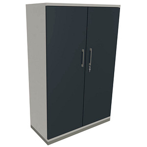 4260649681077 - fm Aktenschrank Oldenburg 4260649681077 weiß lavagrau 3 Fachböden 1000 x 442 x 1517 cm 4260649681077 - fm Aktenschrank Oldenburg 4260649681077 weiß lavagrau 3 Fachböden 1000 x 442 x 1517 cm