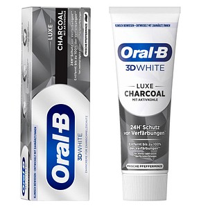 Oral-B 3D WHITE CHARCOAL Zahnpasta 75 ml