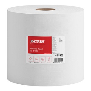4004231481559 - 2 KATRIN Putztuchrollen XL 2-lagig weiß 4004231481559 2 Rolle 4004231481559 - 2 KATRIN Putztuchrollen XL 2-lagig weiß 4004231481559 2 Rolle