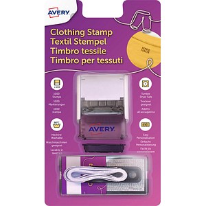 5014702152214 - Textilstempel selbstfärbend schwarz ohne Logo 5014702152214 AVERY Zweckform 5014702152214 - Textilstempel selbstfärbend schwarz ohne Logo 5014702152214 AVERY Zweckform