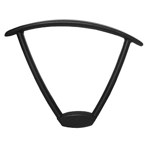 office discount R (OPA) Armlehnen schwarz für Unni Med, 2 St.