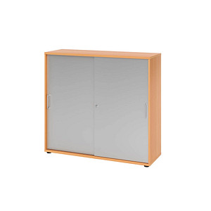 4032062186640 - Schiebetürenschrank Haziender V1753S 6 S BS buche silber 2 Fachböden 1200 x 400 x 1100 cm 4032062186640 - Schiebetürenschrank Haziender V1753S 6 S BS buche silber 2 Fachböden 1200 x 400 x 1100 cm
