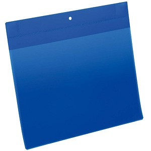10 DURABLE Magnettaschen blau 31,1 x 28,0 cm