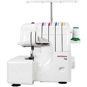 Gritzner® 788 Overlock-Nähmaschine weiß