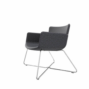 4260761571782 - Sessel LODUS anthrazit chrom Stoff 4260761571782 - Sessel LODUS anthrazit chrom Stoff