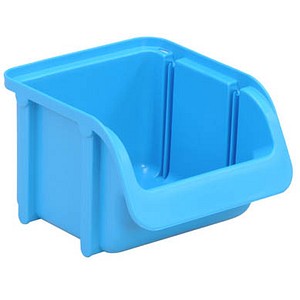 4007228703252 - 671300 Sichtlagerkasten (B x H x T) 115 x 100 x 75 mm Blau 1 St