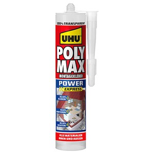 4026700478556 - POLY MAX EXPRESS TRANSPARENT Klebe- und Dichtmasse Herstellerfarbe Transparent 47855 300 g