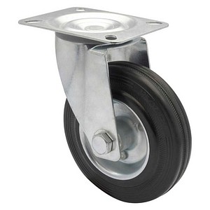 4001073009934 - Transportgeräte-Lenkrolle RO 6124 silber 4001073009934 WAGNER design yourself