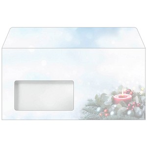 4004360769818 - 50 SIGEL Weihnachtsbriefumschläge Candlelight Cheer DIN lang mit Fenster 4004360769818 - 50 SIGEL Weihnachtsbriefumschläge Candlelight Cheer DIN lang mit Fenster