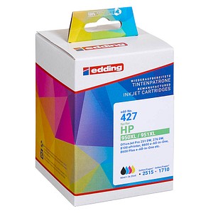 4043023784874 - Tintenpatrone kein Originalzubehör Kompatibel mit HP 950XL 951XL EDD-427 ca 2890 Seiten schwarz ca 2295 Seiten farbig schwarz mehrfarbig 4 4043023784874 - Tintenpatrone kein Originalzubehör Kompatibel mit HP 950XL 951XL EDD-427 ca 2890 Seiten schwarz ca 2295 Seiten farbig schwarz mehrfarbig 4