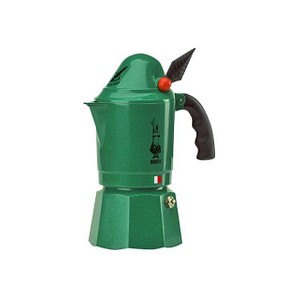 8006363027625 - Moka Break Alpina - Mokka-Kanne - Grün - Aluminium - 3 Tassen - 140 mm - 90 mm 8006363027625 - Moka Break Alpina - Mokka-Kanne - Grün - Aluminium - 3 Tassen - 140 mm - 90 mm