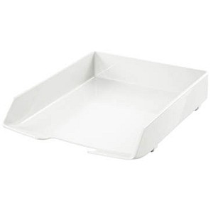 4012473012820 - Briefablage Wave Exclusiv 1028-12 A4   C4 weiß Kunststoff stapelbar 4012473012820 HAN