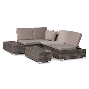 Garden Pleasure Alcudia Loungegruppe grau Garden Pleasure Alcudia Loungegruppe grau