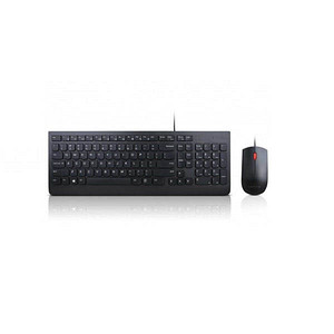Lenovo Essential Tastatur-Maus-Set kabelgebunden schwarz