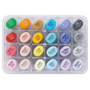 4511338063217 - Sketch Manga Illustration Layoutmarker farbsortiert 10 + 60 mm 4511338063217 COPIC 24 Stück 4511338063217 - Sketch Manga Illustration Layoutmarker farbsortiert 10 + 60 mm 4511338063217 COPIC 24 Stück