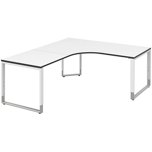 4059484224767 - röhr Imperia höhenverstellbarer Schreibtisch weiß L-Form Kufen-Gestell silber 1800 x 800 2000 cm 4059484224767 - röhr Imperia höhenverstellbarer Schreibtisch weiß L-Form Kufen-Gestell silber 1800 x 800 2000 cm