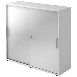 4032062155509 - Aktenschrank BETA V1753S W S RE Holz abschließbar 3 OH 120 x 110 x 40 cm silber weiß 4032062155509 Hammerbacher 4032062155509 - Aktenschrank BETA V1753S W S RE Holz abschließbar 3 OH 120 x 110 x 40 cm silber weiß 4032062155509 Hammerbacher