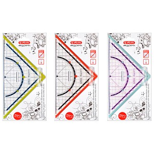 4008110499550 - 11367976 mypen oGrif Geometriedreieck  25 cm sort 4008110499550 11367976