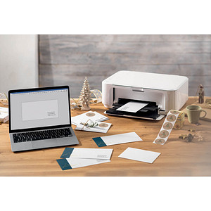 4004360795169 - Weihnachtsbriefumschläge Christmas Tree petrol DIN lang ohne Fenster 4004360795169 50 Stück