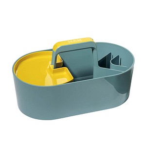4012473120082 - Schreibtisch-Organizer Toolbox Loft blau Kunststoff 4 Fächer 340 x 187 x 188 cm 4012473120082 HAN