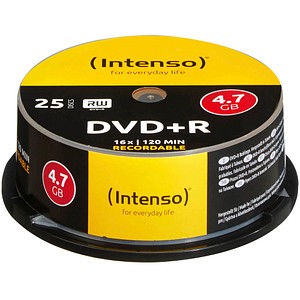 25 Intenso DVD+R 25 Intenso DVD+R