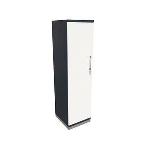 4260649682128 - fm Aktenschrank Oldenburg 4260649682128 lavagrau weiß 3 Fachböden 400 x 442 x 1517 cm