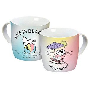 Kaffeetassen-Set Snoopy Peanuts Beach Vibes, 2 St.