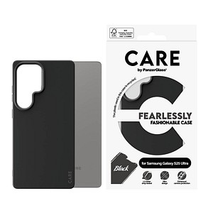 5715685016288 - FEARLESSLY FASHIONABLE Handy-Cover für SAMSUNG Galaxy S25 Ultra schwarz 5715685016288 CARE by PanzerGlass 5715685016288 - FEARLESSLY FASHIONABLE Handy-Cover für SAMSUNG Galaxy S25 Ultra schwarz 5715685016288 CARE by PanzerGlass
