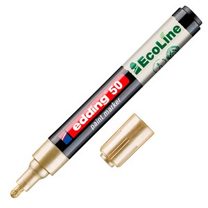 4057305072177 - Lackmarker 50 EcoLine 4-50-053 gold 2-3mm Rundspitze 4057305072177 Edding