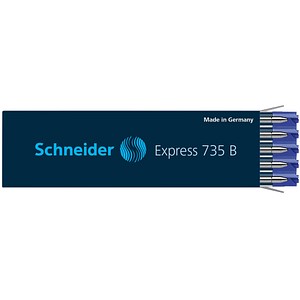 4004675173737 - Kugelschreibermine Express 735 7373 Großraummine blau B 4004675173737 10 Stück