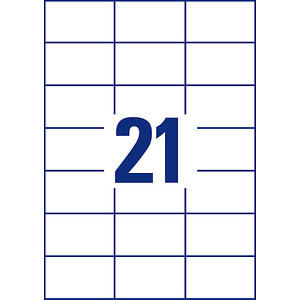 4250073732681 - 2100 Etiketten weiß 70 x 423 mm auf A4 Bogen 4250073732681 100 Blatt 4250073732681 - 2100 Etiketten weiß 70 x 423 mm auf A4 Bogen 4250073732681 100 Blatt
