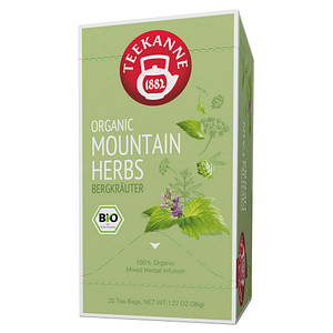 9001475047225 - TEEKANNE ORGANIC MOUNTAIN HERBS Bio-Tee 20 Portionen