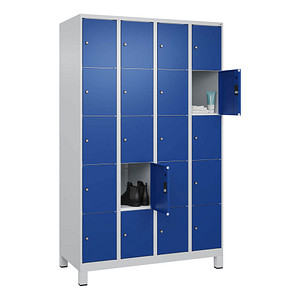 4066681682283 - Schließfachschrank Classic Plus enzianblau lichtgrau 080010-405 S10003 20 Schließfächer 1200 x 500 x 1950 cm 4066681682283 4066681682283 - Schließfachschrank Classic Plus enzianblau lichtgrau 080010-405 S10003 20 Schließfächer 1200 x 500 x 1950 cm 4066681682283